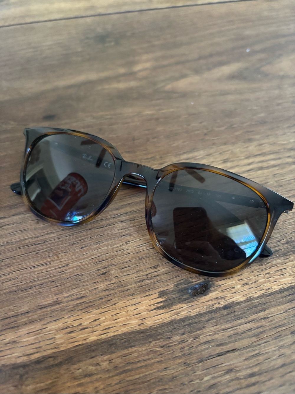 Ray-Ban Brown Tortoiseshell Frame Sunglasses